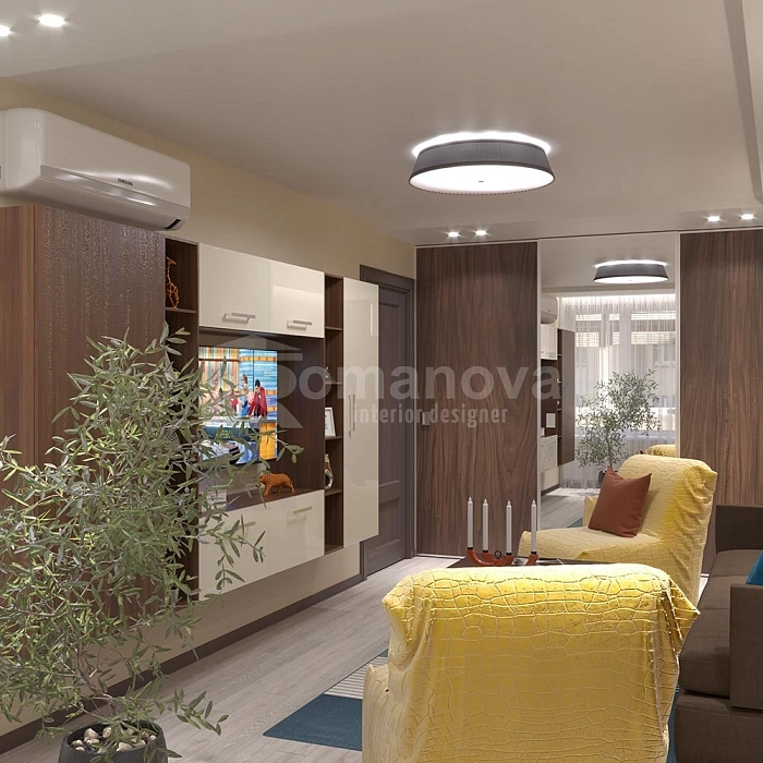 Интерьер гостиной